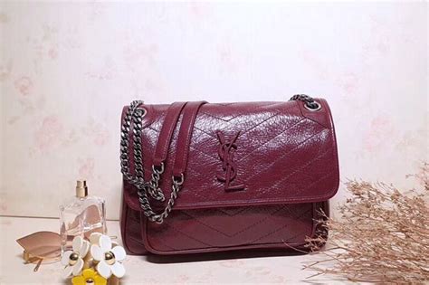 ysl bag bordeaux